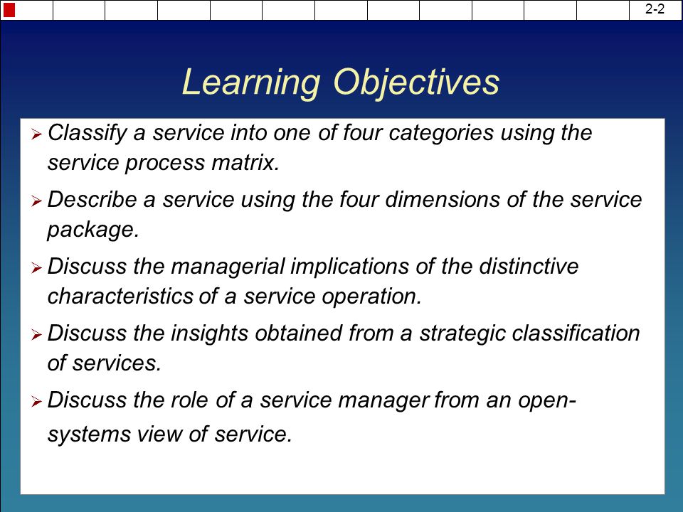 OPERATIONS MANAGEMENT Tasks AND ISSUES